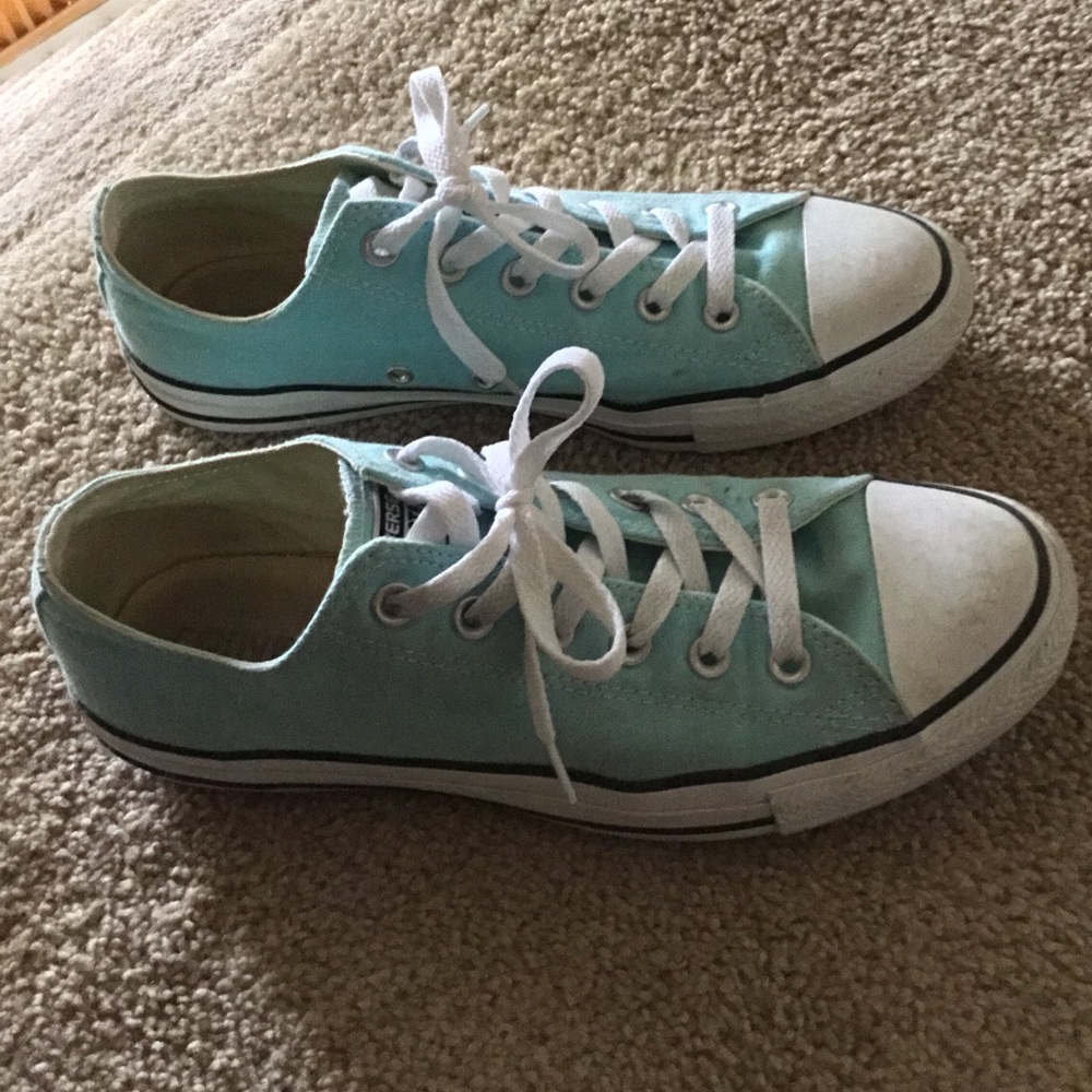 Blue converse